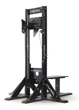 chanel guillotine real|proof of guillotines in america.